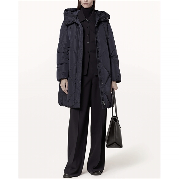 Weekend Max Mara Guelfo Dunfrakke, Sort